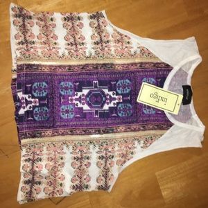Adorable MINKPINK tank top!! Brand new with tags!